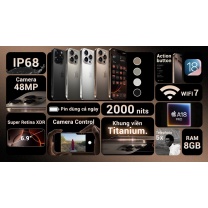 Điện thoại iPhone 16 Pro Max 256GB
