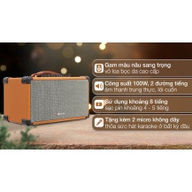 Loa karaoke xách tay Sumico BT-S52 100W