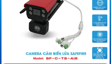 Giải Pháp Camera Phát Hiện Lửa SAFEFIRE – Cảnh Báo Cháy Ngay Từ Khi Bắt Đầu