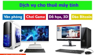 Cho thuê máy tính giá rẻ tại hcm 2024