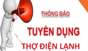 Tuyển dụng kỹ thuật điện lạnh tại Tp.HCM