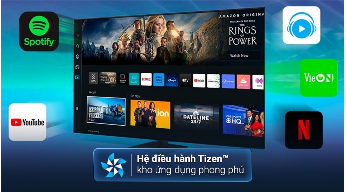 Smart Tivi QLED Samsung AI 4K 75 inch QA75Q70D