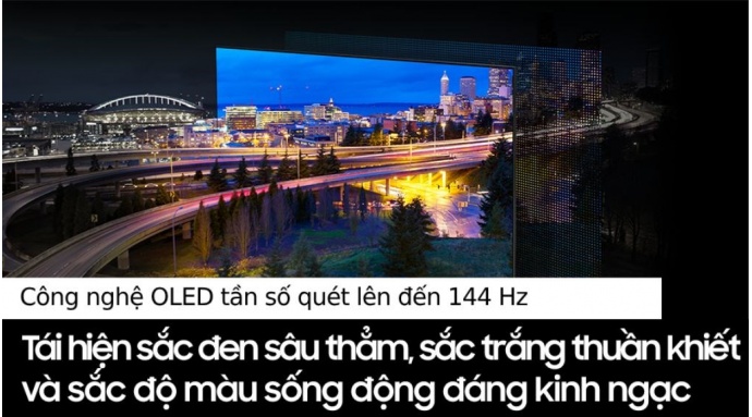 Smart Tivi OLED Samsung AI 4K 65 inch QA65S90D