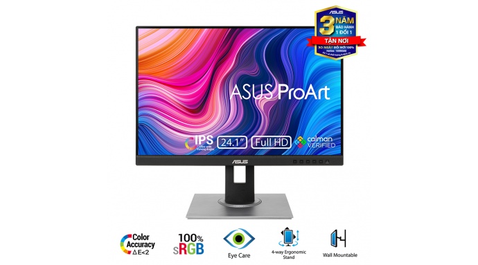 Màn hình ASUS ProArt PA248QV (24 inch/WUXGA/IPS/75Hz/5ms)