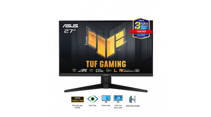 Màn hình ASUS TUF VG27AQ3A (27 inch/QHD/IPS/180Hz/1ms/loa)