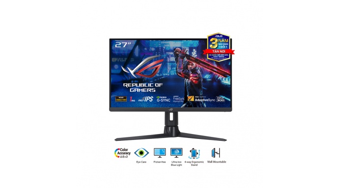 Màn hình ASUS ROG Strix XG27AQMR (27 inch/QHD/Fast IPS/300Hz/1ms)