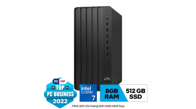 PC HP 280 Pro Tower G9 (  i7-12700/8GB RAM/512GB SSD/WL+BT/K+M/Win11) ( 9E816PT)