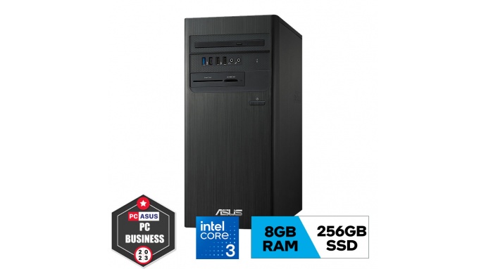 PC Asus S500TE-313100020W (i3-13100/8GB/256GB-SSD/TPM/B760/WiFi6/BT5/KB/M/300W/W11H/3Y-OSS/ĐEN)
