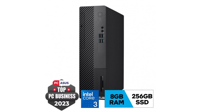 PC Asus S500SE-313100039W ( i3-13100/8GD4/256G-SSD/TPM/B760/WiFi6/BT5/KB/M/180W/W11H/3Y-OSS/ĐEN)