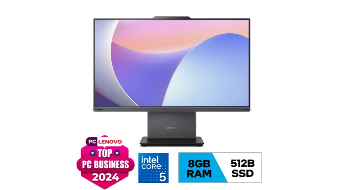 PC Lenovo ThinkCentre AIO Neo 50a 24 Gen5 (12SC0024VA) (i5-13420H/8GB RAM/512GB SSD/23.8 FHD/WL+BT/K+M/Đen)