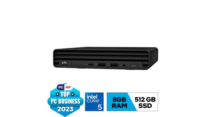 PC HP Pro Mini 400 G9 (AZ8S1PT) ( i5 14500T/ 8GB DDR5 4800/ SSD 512GB/ USB Mouse & Keyboard/ W11H/ 1Y Onsite)