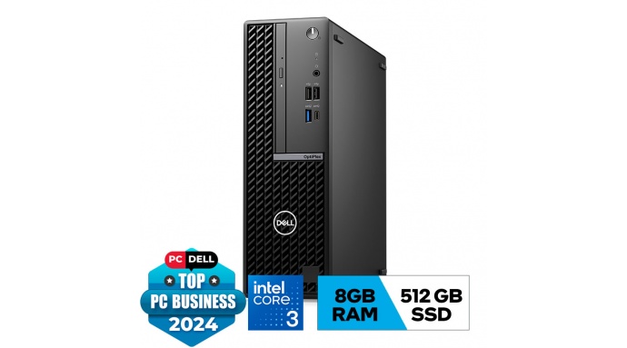 PC Dell Optiplex 7020SFF (i3 12100 8GB RAM DDR5/512GB SSD/ K+M/Win 11 Home/Đen) (71050730)