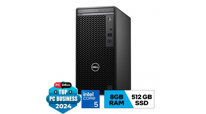 PC Dell Optiplex 7020 Tower (i5 14500 vPro 8GB RAM DDR5/512GB SSD/Wifi/K+M/Win 11/Đen) (42OT702002)