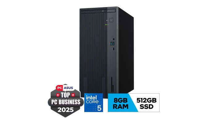 PC Asus P500MV-13420H106W (i5-13420H/8GB/512GB/180W/WIFI6+BT/Win 11/2Y OnSite Service/Gray)