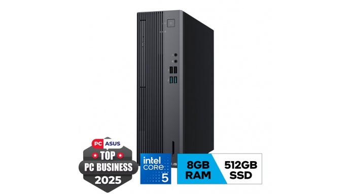 PC Asus S501SER-514500022W ( i5-14500/8GB/512GB/180W/WIFI6+BT/Win 11/2Y OnSite Service/Extreme Dark Gray)