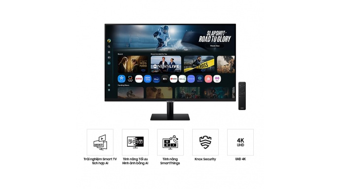 Màn hình thông minh Samsung M7 LS32FM700UEXXV (32 inch/UHD/VA/60Hz/4ms/loa)