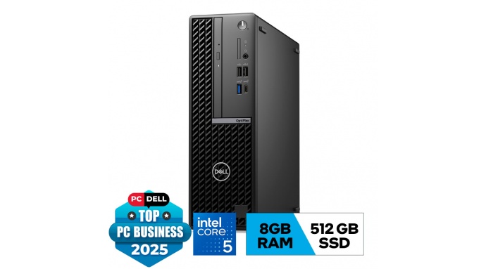 PC Optilex 7020SFF Plus (i5 14500 vPro/8GB RAM DDR5/512GB SSD/K+M/260W/Win11) (SP7020-14500-8512W-3Y)