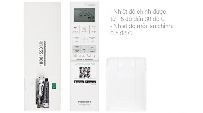 Máy Lạnh Cao Cấp Panasonic XU18ZKH-8 2.0HP Inverter 2023 – Wifi