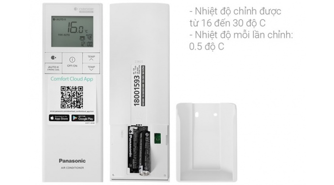 Máy Lạnh Cao Cấp Panasonic XU9ZKH-8 1.0HP Inverter 2023 – Wifi