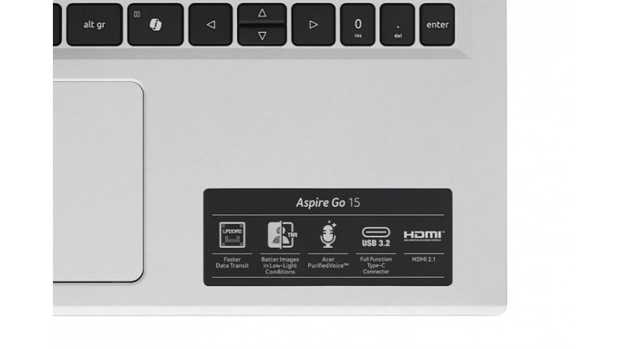Laptop Acer Aspire Go AG15 31P 30M4 i3 N305/8GB/256GB/Win11 (NX.KRPSV.004)