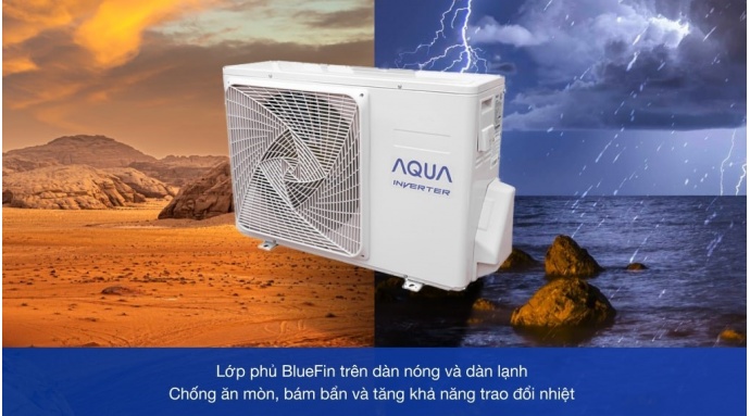 Máy lạnh Inverter AQUA 1HP AQA-KCHV10VIP