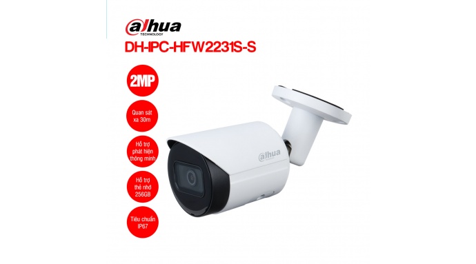 Camera IP 2MP DAHUA DH-IPC-HFW2231S-S