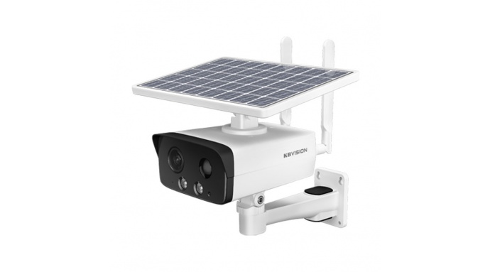Camera IP 4G tích hợp pin năng lượng mặt trời 4MP KBVISION KX-CF4203GN-AL-SP