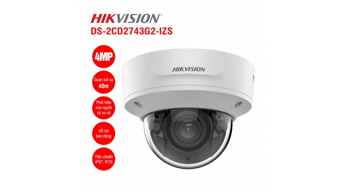 Camera IP 4MP bán cầu HIKVISION DS-2CD2743G2-IZS