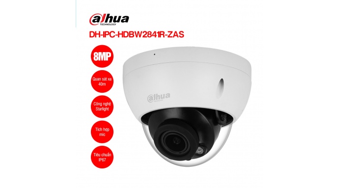 Camera IP 8MP DAHUA DH-IPC-HDBW2841R-ZAS