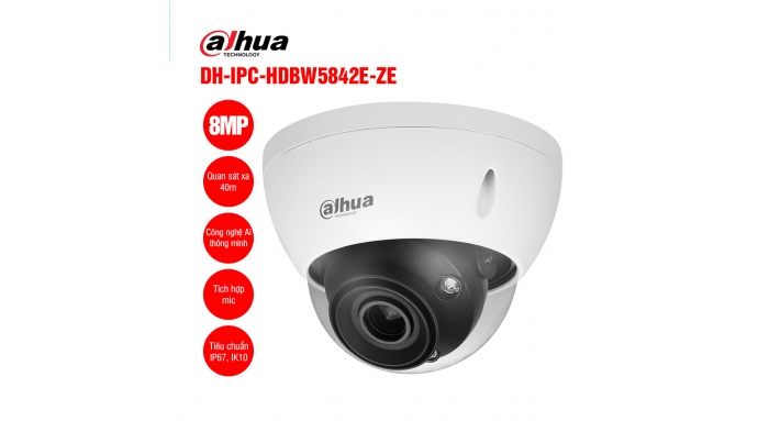 Camera IP 8MP DAHUA DH-IPC-HDBW5842E-ZE