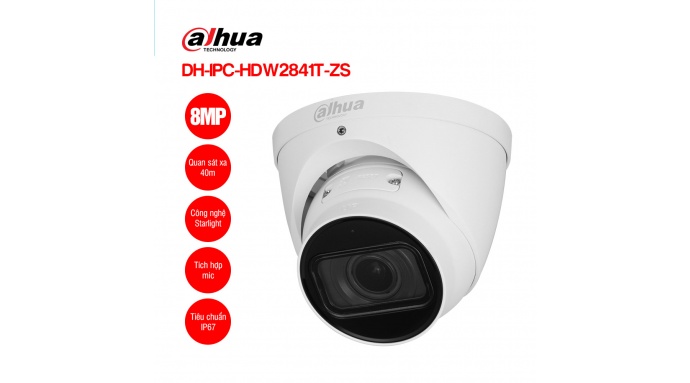 Camera IP 8MP DAHUA DH-IPC-HDW2841T-ZS