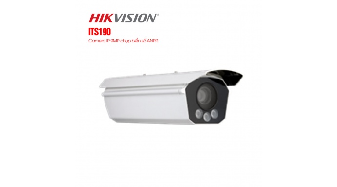 Camera IP chụp biển số ANPR 9MP Hikvision ITS190
