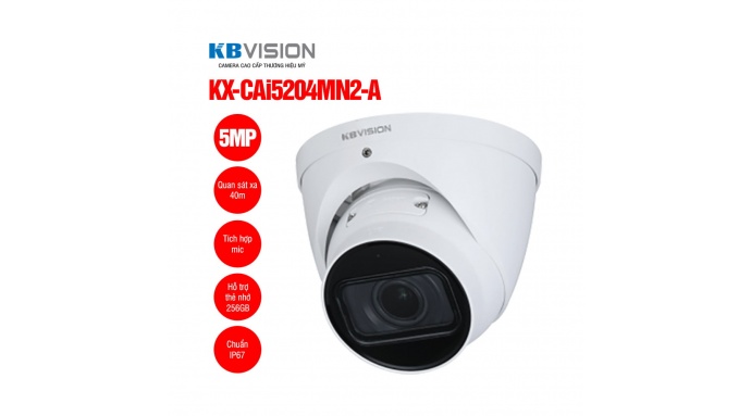 Camera IP Dome 5MP KBVISION KX-CAi5204MN2-A