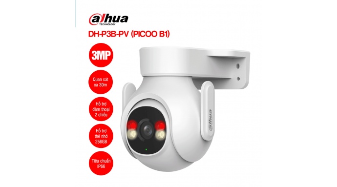 Camera Wifi 3MP Dahua DH-P3B-PV (PICOO B1)