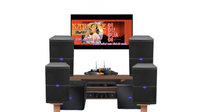 Dàn âm thanh karaoke chính hãng Eudac | Combo 4