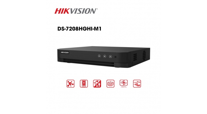 Đầu ghi hình 8 kênh Turbo HD 5 Hikvision DS-7208HGHI-M1