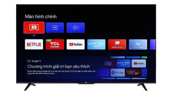 Google Tivi TCL AI 4K 55 inch 55P635