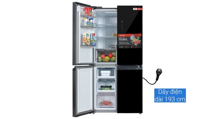 Tủ lạnh Toshiba Inverter 474 lít Multi Door GR-RF611WI-PGV(22)-XK