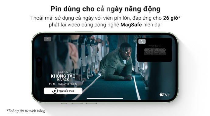 Điện thoại iPhone 15 Plus 128GB