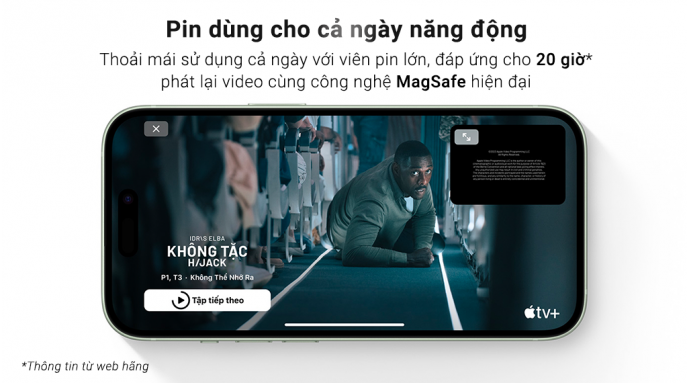 Điện thoại iPhone 15 128GB