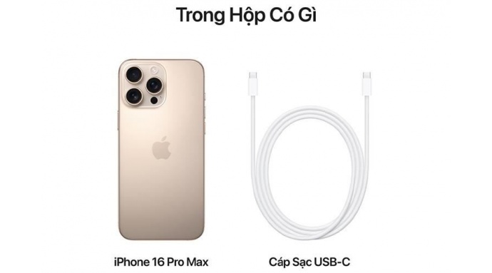Điện thoại iPhone 16 Pro Max 256GB