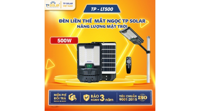 Đèn đường liền thể cao cấp ba mặt LED mắt ngọc (TP-LT500 / TP-LT800)