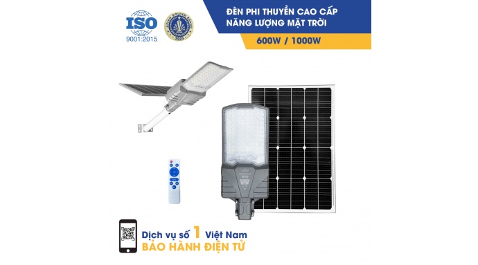 Đèn phi thuyền cao cấp năng lượng mặt trời