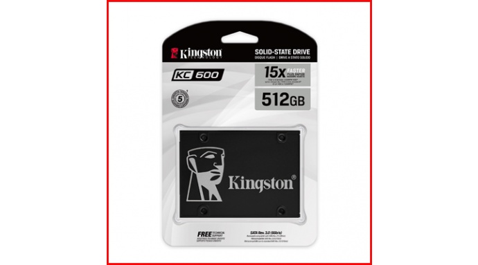 Ổ cứng SSD Kingston KC600 512GB 2.5