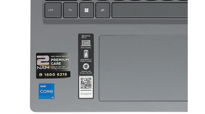 Laptop Lenovo Ideapad Slim 3 16IRH10 i5 13420H/24GB/512GB/Win11 (83K20003VN)