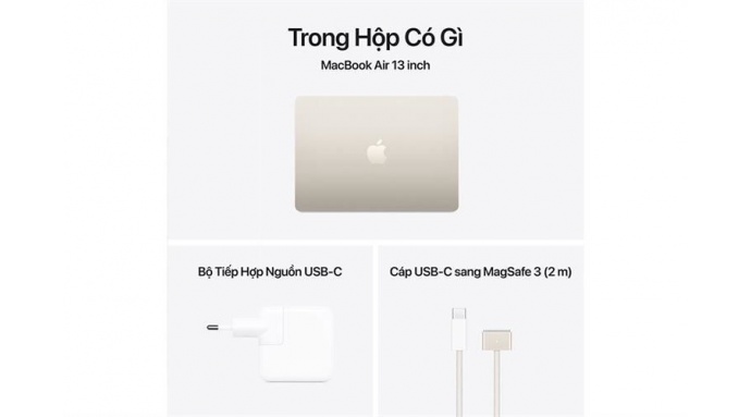 Laptop MacBook Air 13 inch M4 16GB/256GB