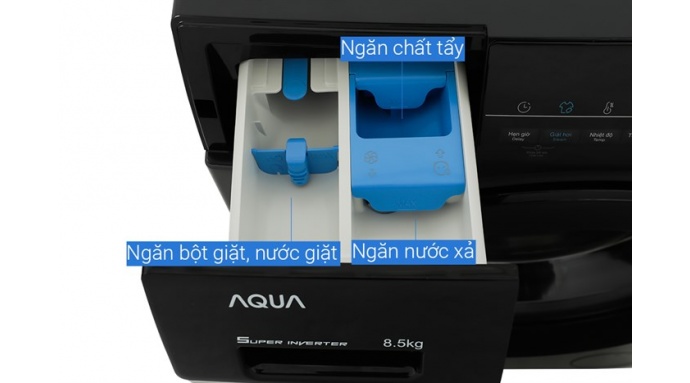 Máy giặt Aqua Inverter 8.5 kg AQD-A852J BK