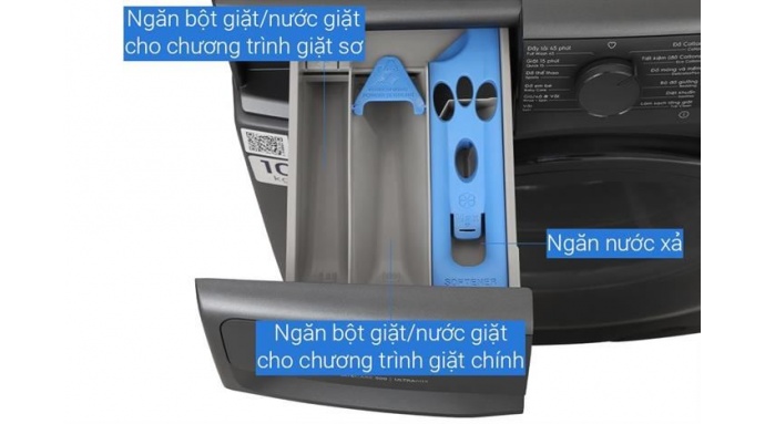 Máy giặt Electrolux UltimateCare 500 Inverter 10 kg EWF1023P5SC