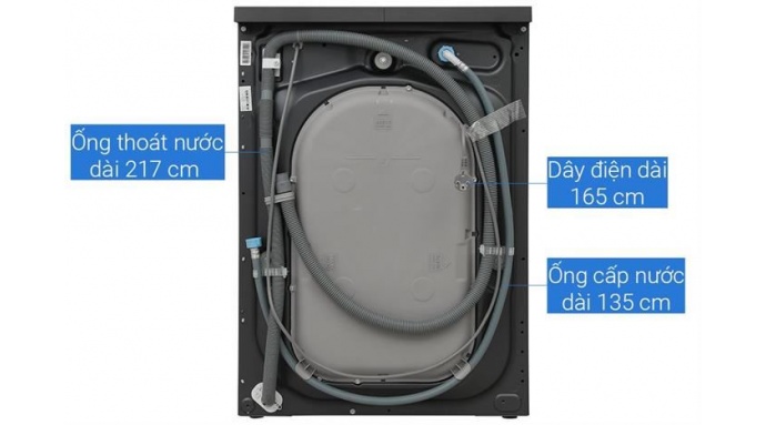 Máy giặt Electrolux UltimateCare 500 Inverter 10 kg EWF1023P5SC