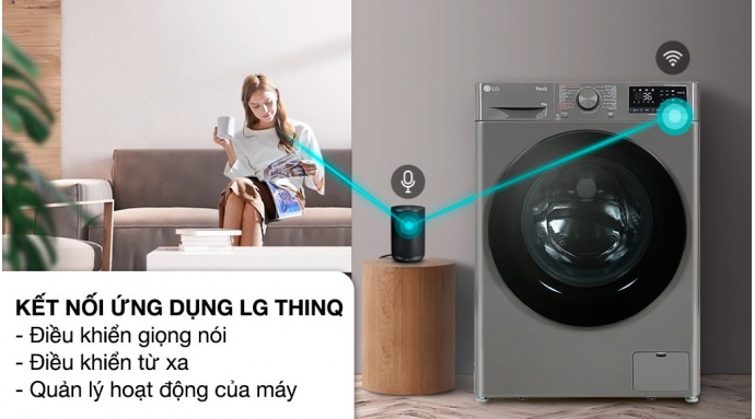 Máy giặt LG AI DD Inverter 10 kg FV1410S4M1